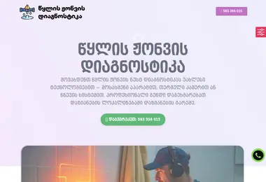 Screenshot of diagnostik.ge