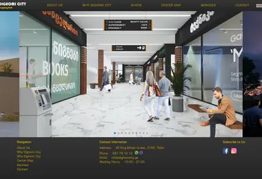 Screenshot of digomicity.ge