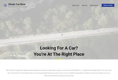 Screenshot of dimascarrent.ge