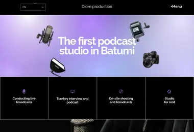 Screenshot of diom.ge
