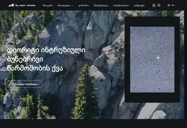 Screenshot of diorite.ge