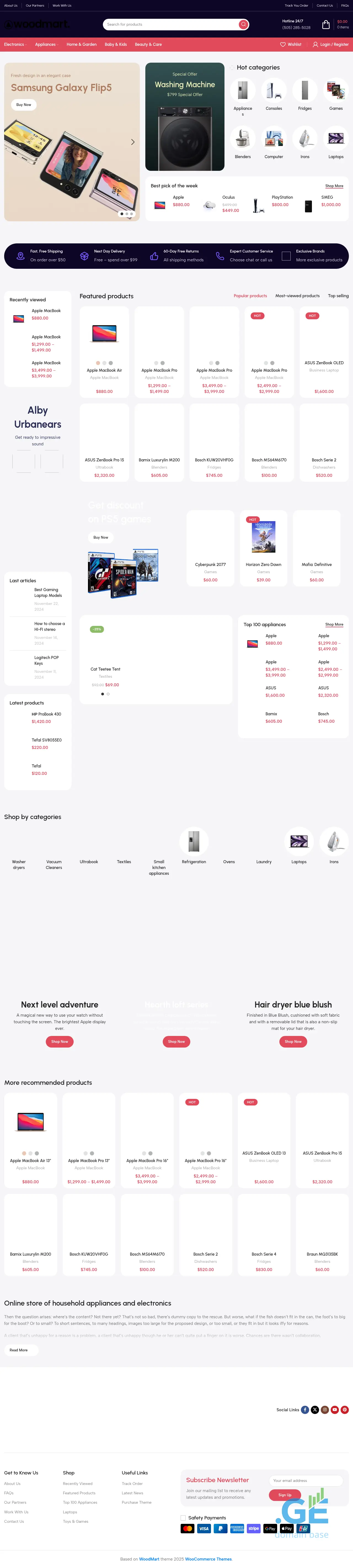 Screenshot of the site dnv.ge