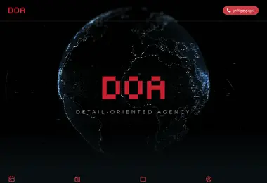 Screenshot of doagency.ge
