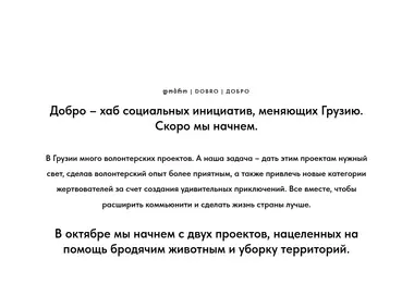 Screenshot of dobro.ge