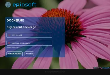 Screenshot of docker.ge
