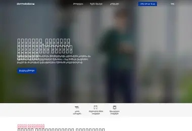 Screenshot of dormakaba.ge
