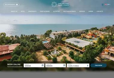 Screenshot of dreamland.ge