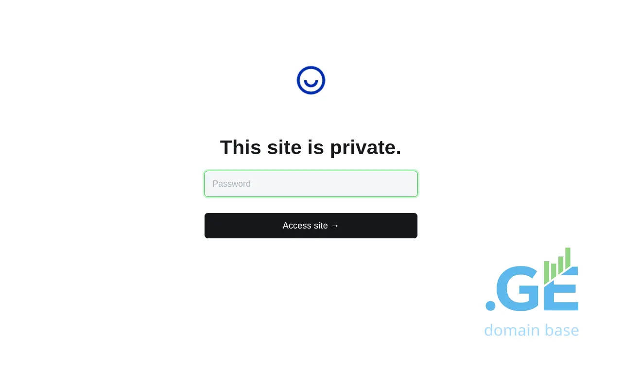 Screenshot of the site drid.ge