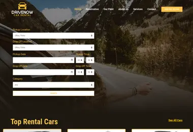 Screenshot of drivenow.ge