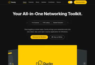 Screenshot of ducky.ge