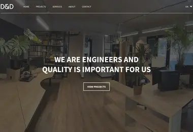 Screenshot of dynamicdesigne.ge