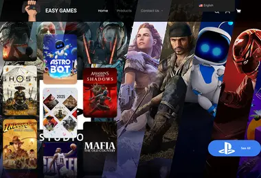 Screenshot of easygames.ge