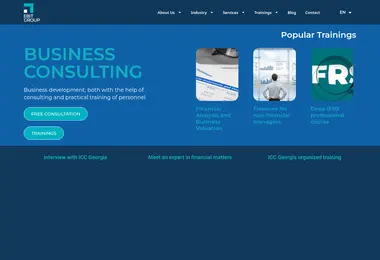 Screenshot of ebit.ge