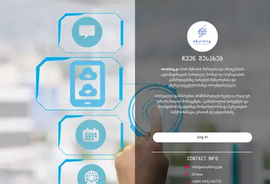 Screenshot of ebuilding.ge