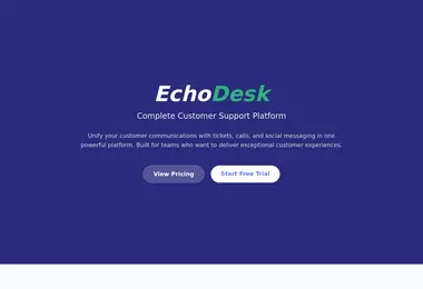 Screenshot of echodesk.ge