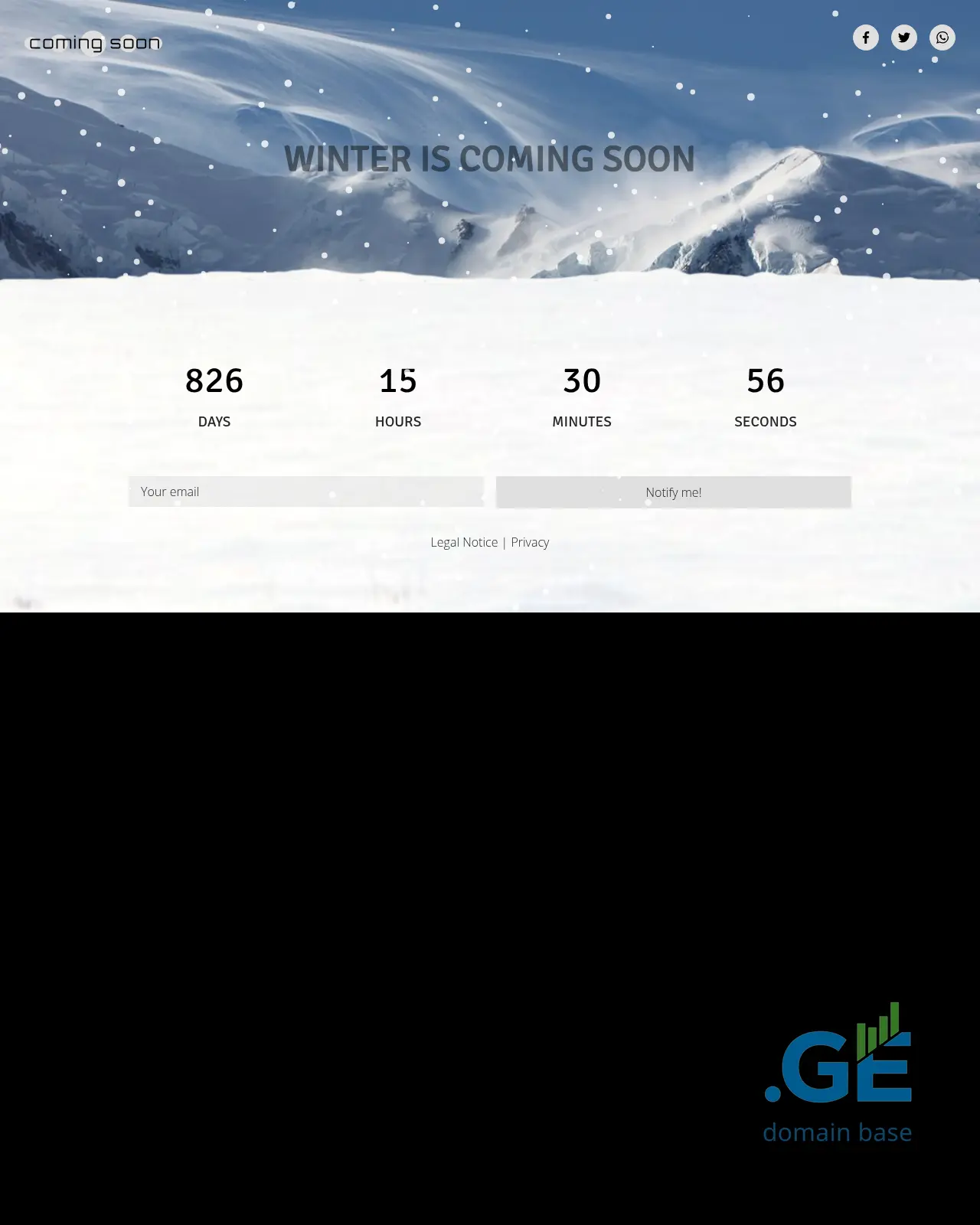 Screenshot of the site ecomgroup.ge