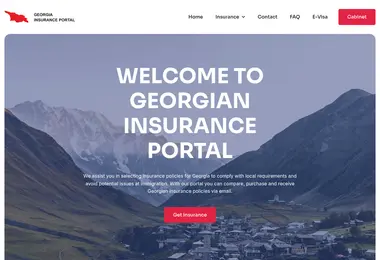 Screenshot of ecover.ge