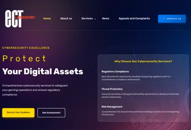 Screenshot of ectgeorgia.ge