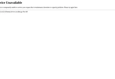 Screenshot of edma.ge
