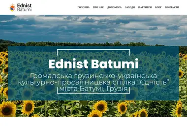 Screenshot of ednist.ge