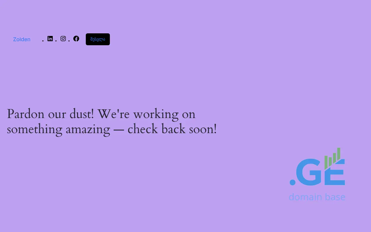 Screenshot of the site eleny.ge
