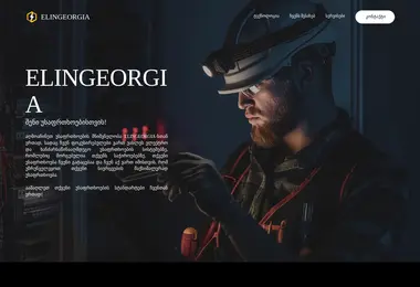 Screenshot of elingeorgia.ge
