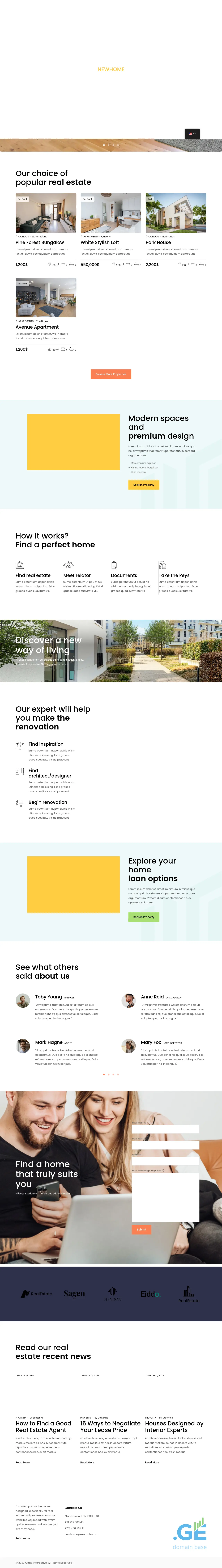 Screenshot of the site eliteproperty.ge