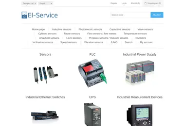 Screenshot of elservice.ge