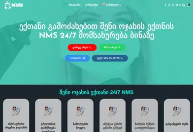 Screenshot of eqtanigamodzaxebit.ge