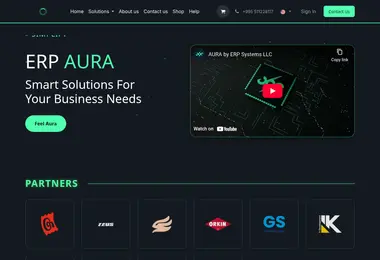 Screenshot of erpaura.ge