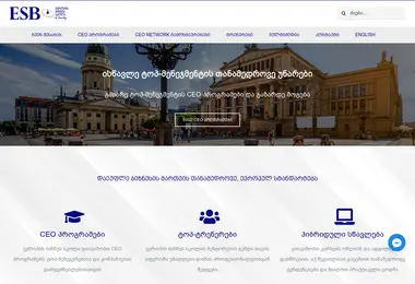Screenshot of esb.ge