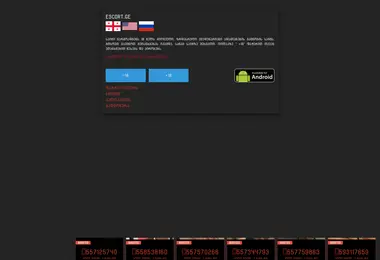 Screenshot of escort1.ge