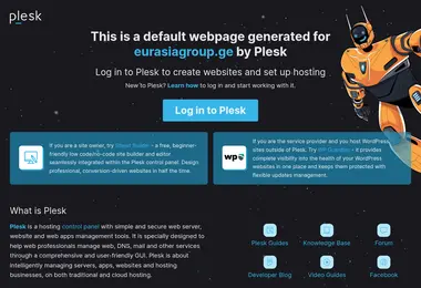 Screenshot of eurasiagroup.ge