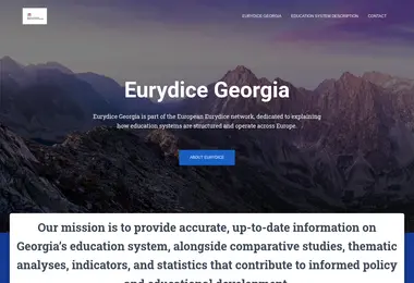 Screenshot of eurydice.ge
