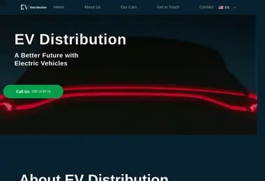 Screenshot of evdistribution.ge