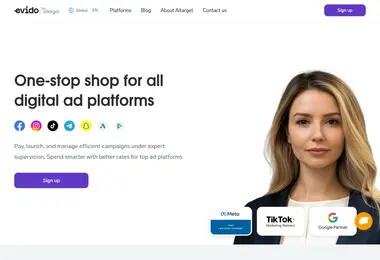 Screenshot of evido.ge