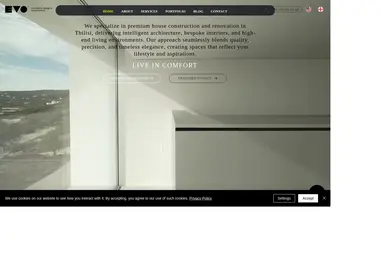 Screenshot of evospace.ge