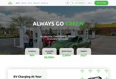 Screenshot of evpower.ge