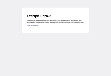 Screenshot of example.ge