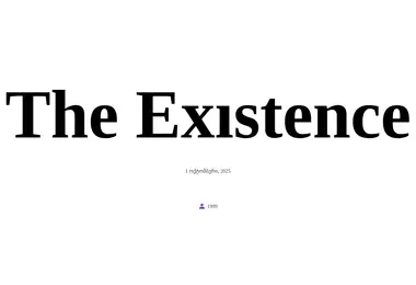 Screenshot of existence.ge
