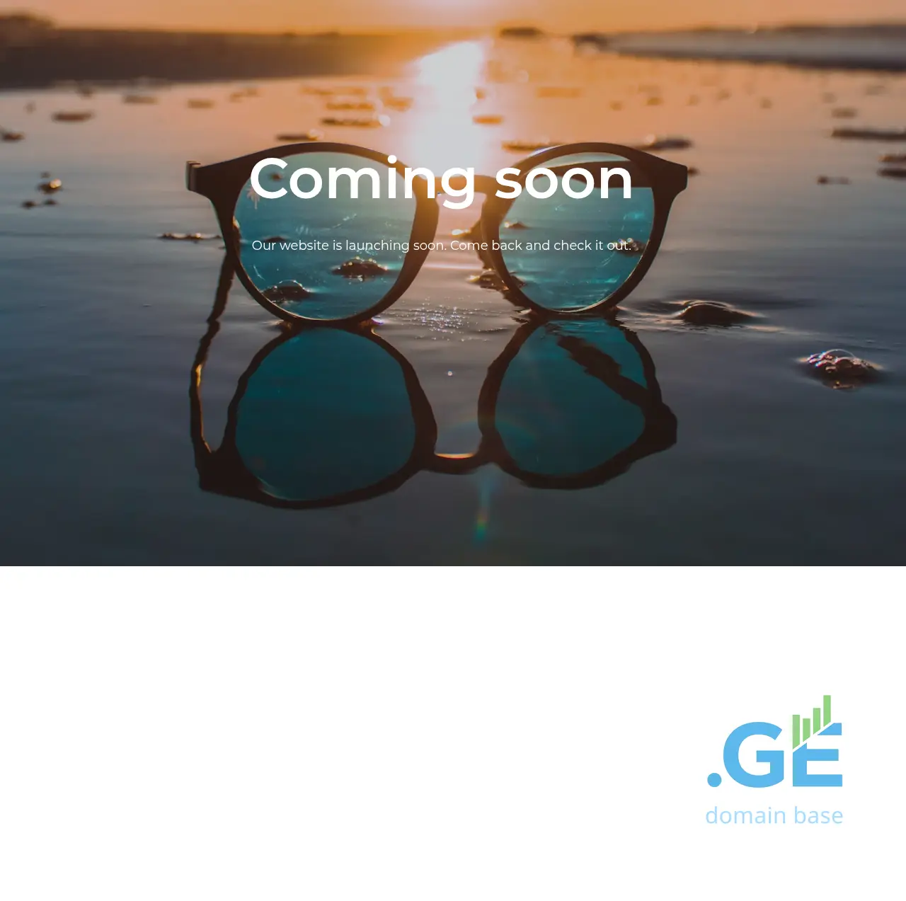 Screenshot of the site eyewear.ge