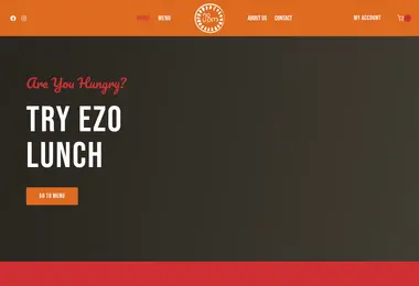 Screenshot of ezolunch.ge