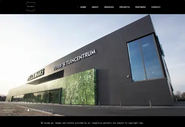 Screenshot of facade.ge
