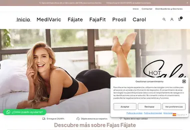 Screenshot of fajasfajate.ge