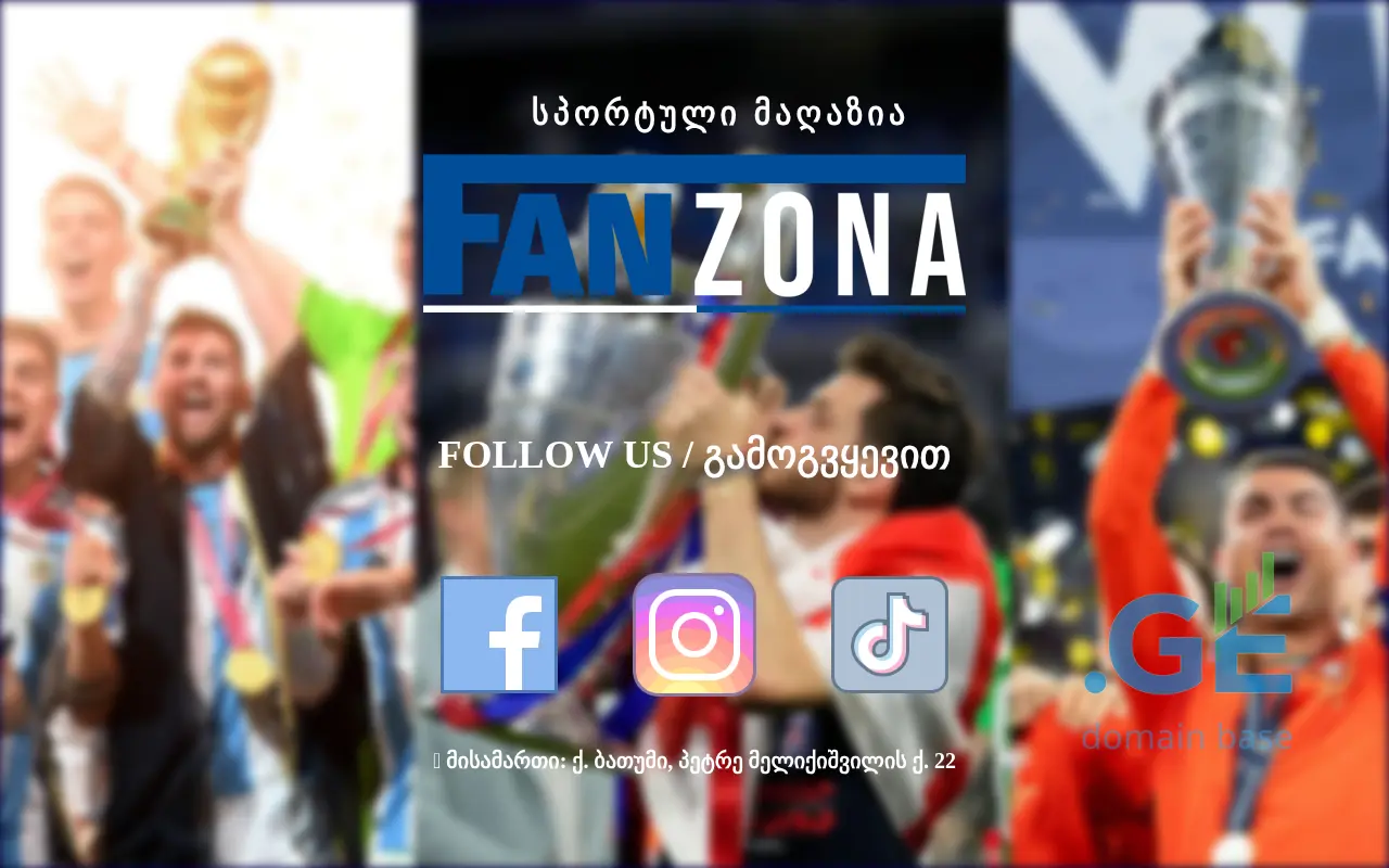 Screenshot of the site fanzona.ge