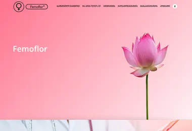 Screenshot of femoflor.ge