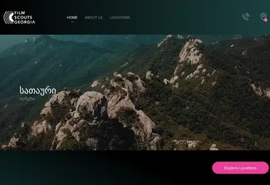 Screenshot of filmscouts.ge