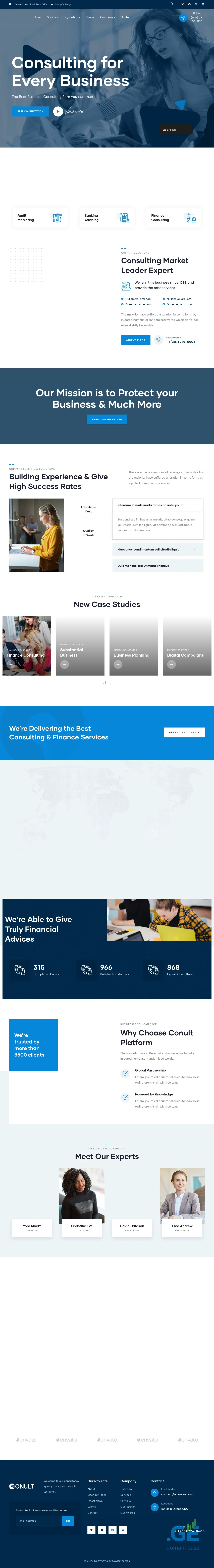 Screenshot of the site finflex.ge