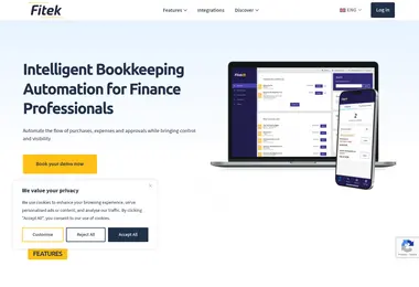 Screenshot of fitek.ge