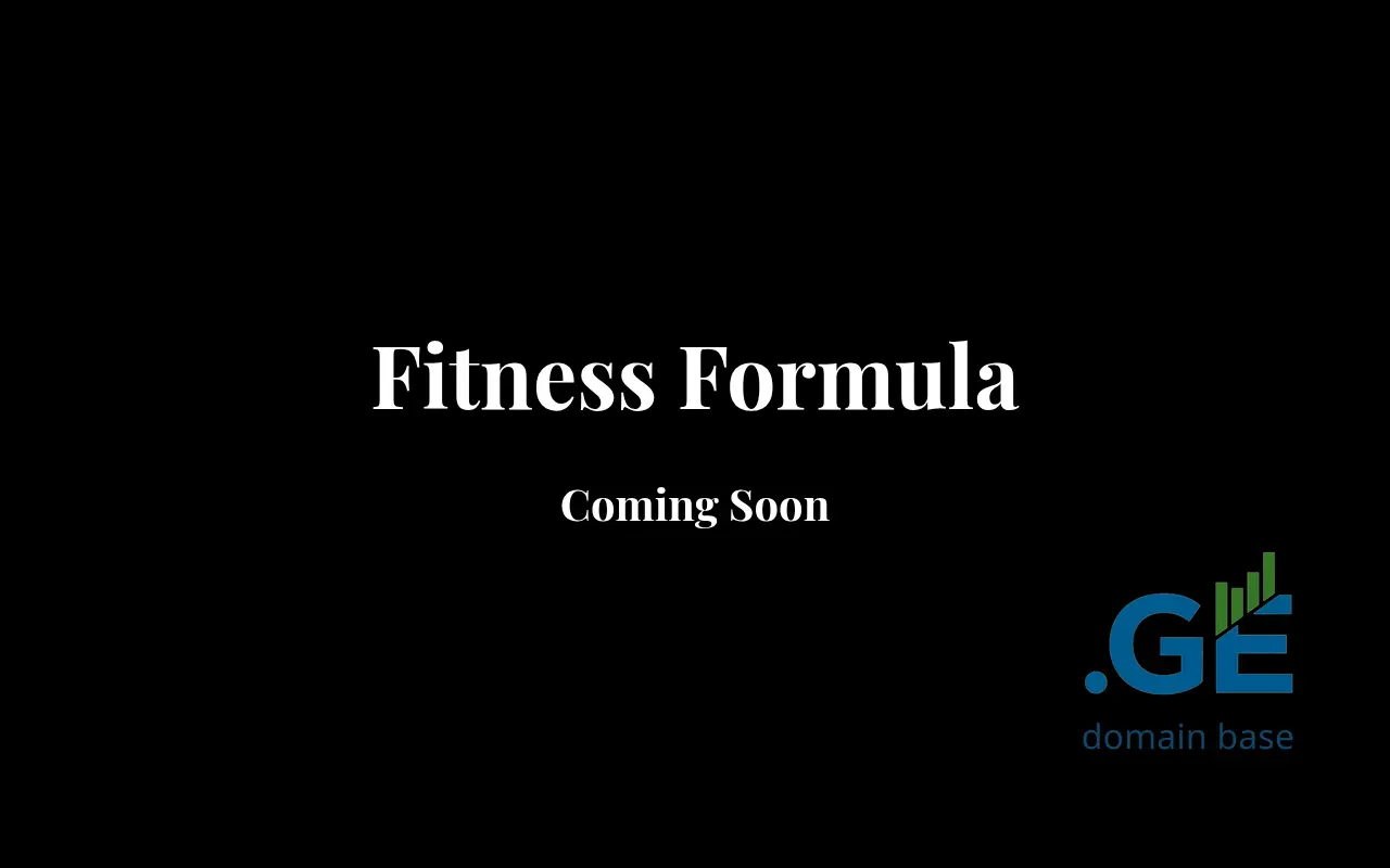 Screenshot of the site fitnessformula.ge